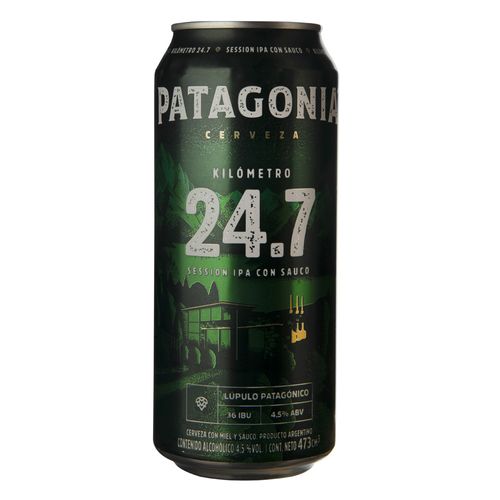 Cerveza PATAGONIA Ipa 24.7 473 ml