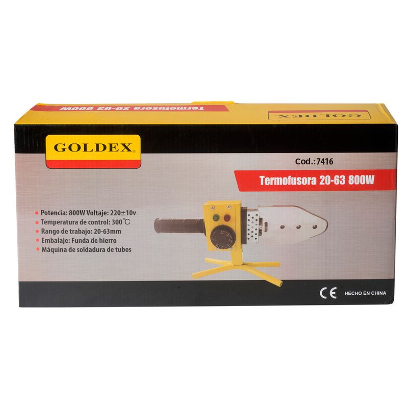 Termofusora-GOLDEX-Potencia-800W
