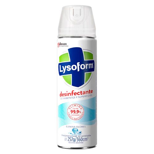 Desinfectante LYSOFORM aire de montaña 390 cc