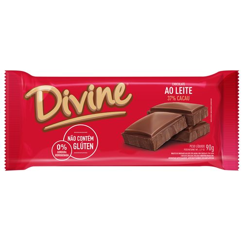 Chocolate DIVINE leche 90 g