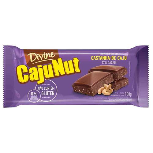 Chocolate DIVINE Castañas de cajú 100 g