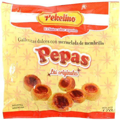 Galletitas pepas PEKELINO 170g