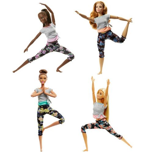 Muñeca BARBIE Movimientos divertidos