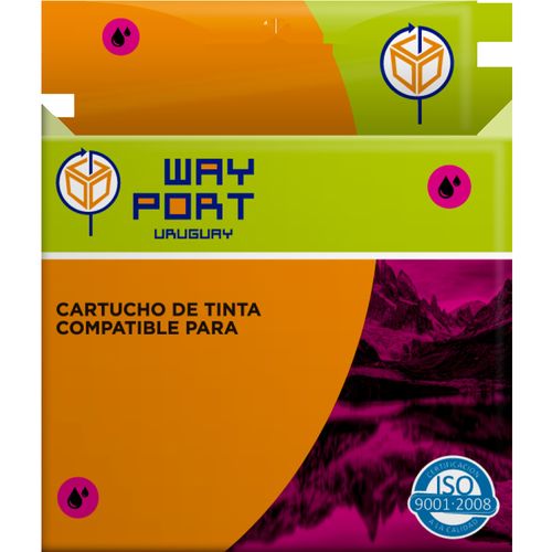 Cartucho WAY PORT para BROTHER LC60/985DC magenta