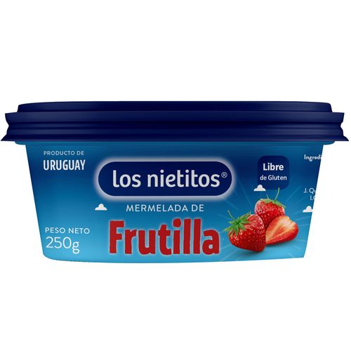 Mermelada frutilla LOS NIETITOS 250 g