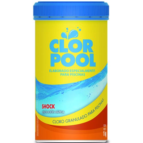 Cloro CLOR POOL granulado 1kg