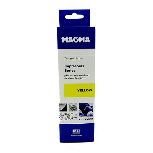 Botella magma para Brother 100ml brociss-yellow
