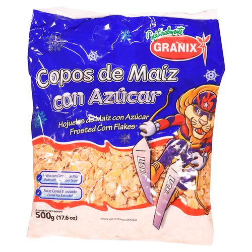 Cereal GRANIX corn flakes azucarado 500 g