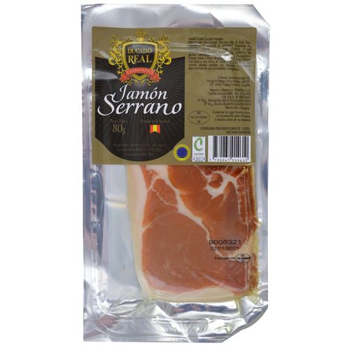 Jamón en fetas DUCADO REAL 80 g