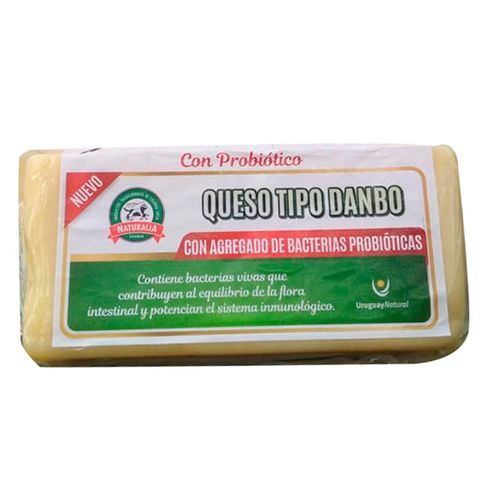 Queso tipo danbo con probióticos NATURALIA x 400 g