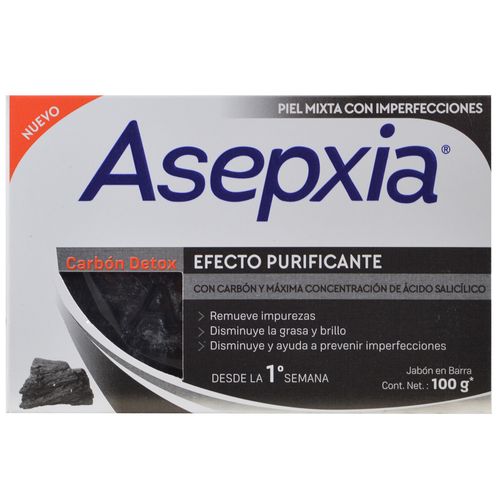 Jabón de carbón ASEPXIA 100g