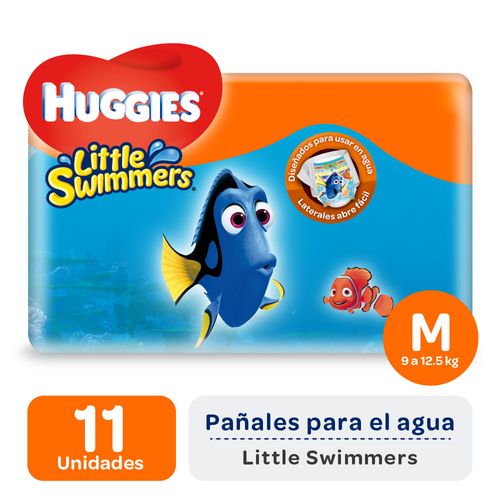 Bombachita Huggies little swimmers M 11 un.