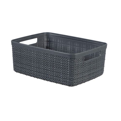 Caja organizadora 26.5 x 20.0 x 10.5 cm gris