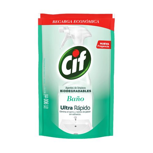Limpiador Cif Baño doy pack 900 ml