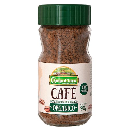Café instantáneo orgánico CAMPOCLARO 90 g