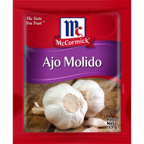 Ajo molido MCCORMICK 33 g