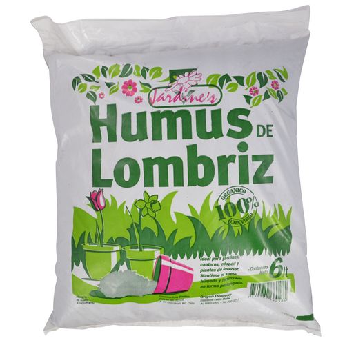 Humus de lombriz 6 L