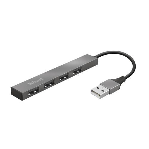 Hub TRUST mini usb 4 puertos Halyx