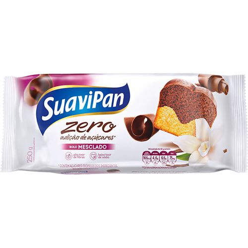 Budín SUAVIPAN marmolado sin azúcar 250g
