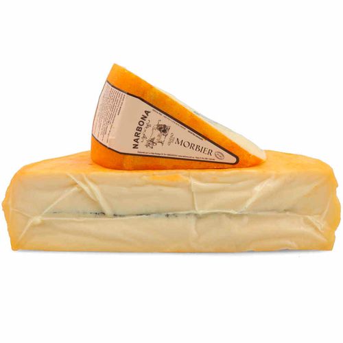 Queso Morbier Cuña vacío Granja Narbona x 250 g