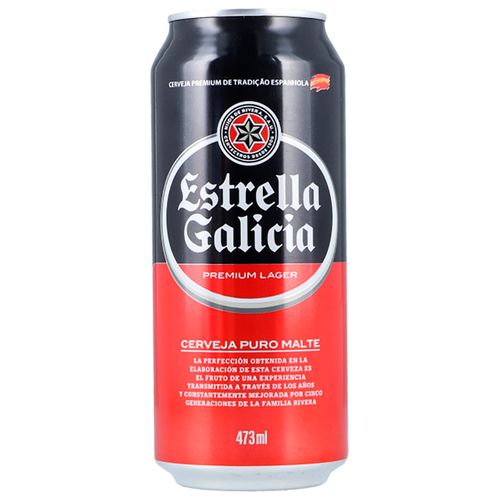 Cerveza ESTRELLA GALICIA 473 ml