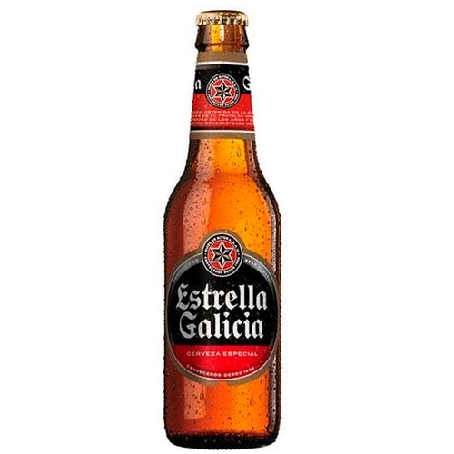 Cerveza ESTRELLA GALICIA botella 355 ml