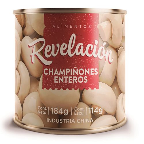 Champiñón entero REVELACIÓN 184 g