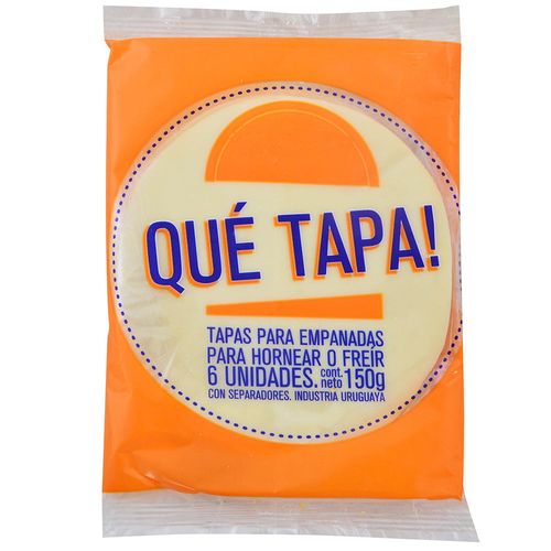 Tapa empanadas Que Tapa 6 un. 150 g