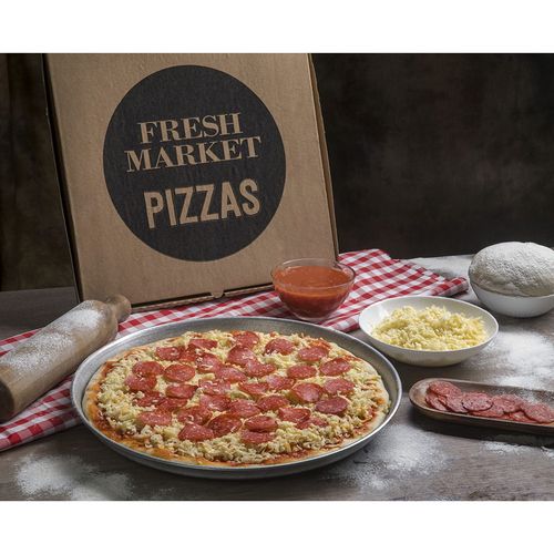 Pizza FRESH MARKET Muzzarella y pepperoni 42cm x un.