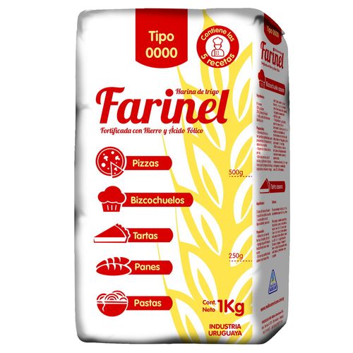 Harina 0000 FARINEL 1 Kg