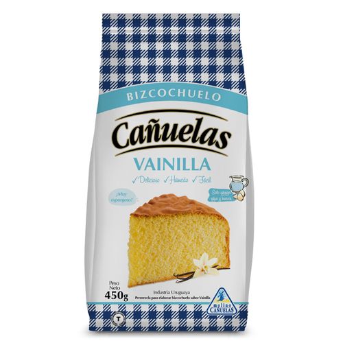 Premezcla bizcochuelo vainilla CAÑUELAS 450g