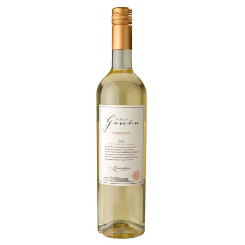 Vino blanco torrontés FAMILIA GASCON 0.75 Lt