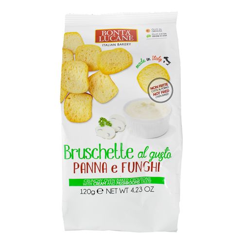Snack BONTA LUCANE Bruschetta de crema y hongo 120 ml