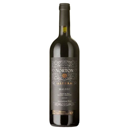 Vino Tinto Malbec NORTON ALTURA 750 ml