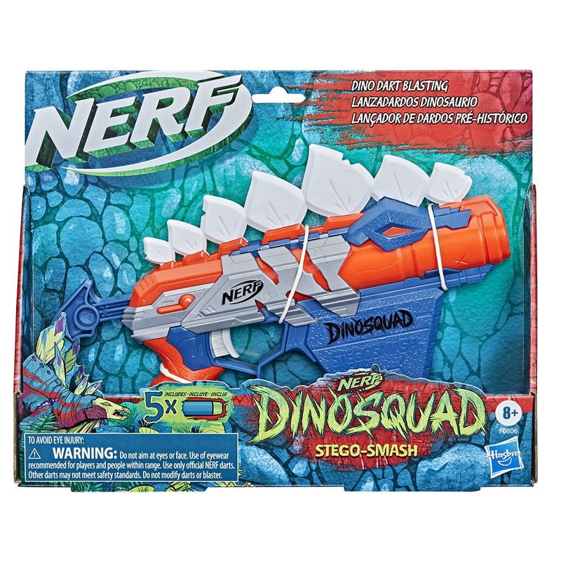 Nerf-dino-stegosmash