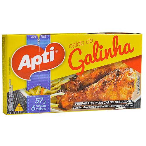 Caldo de gallina APTI x 6 un.