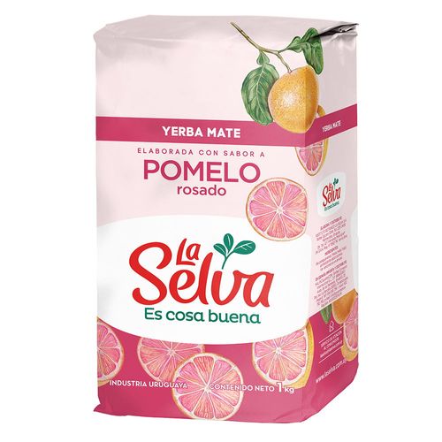 Yerba LA SELVA sabor pomelo 1 kg