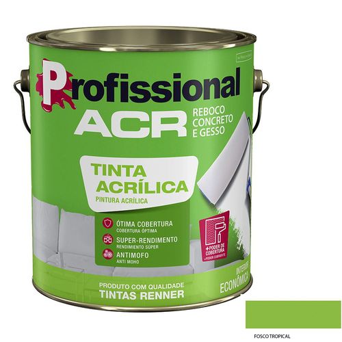 Acrílica RENNER Profesional mate tropical 3.6 L