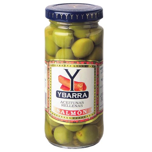Aceitunas rellenas salmón YBARRA 142 g