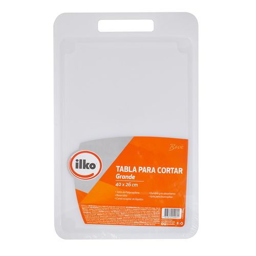 Tabla para cortar ILKO grande clásica 40x26 cm