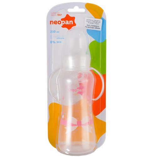 Mamadera 2004 250 ml con asa verde