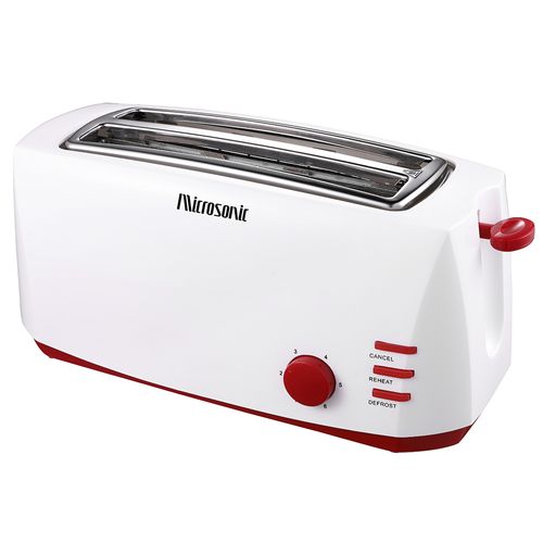 Tostadora MICROSONIC Mod. TOS4BL13GG blanca