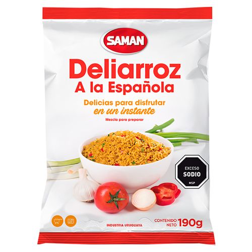Arroz DELIARROZ a la española samán 190g