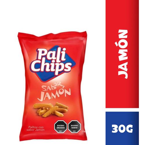 PALI CHIPS jamón 30 g