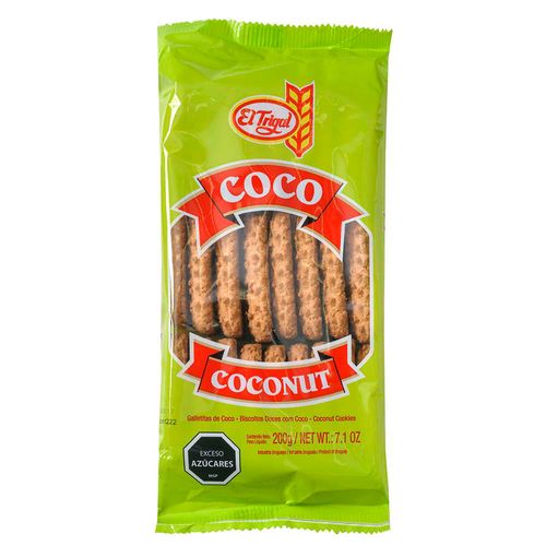 Galletita EL TRIGAL de coco 200 g