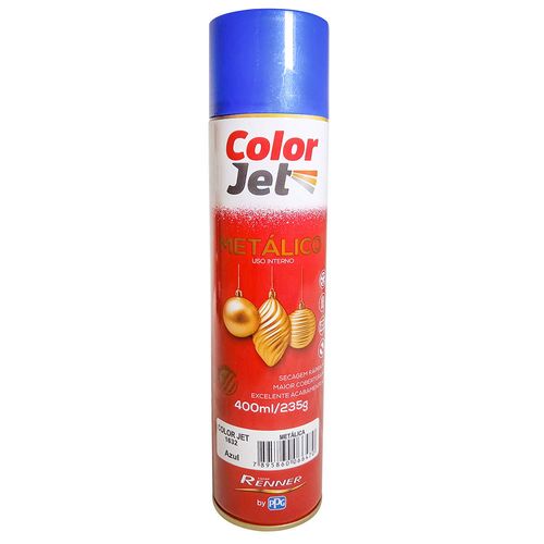Color jet RENNER metálico azul 400 ml