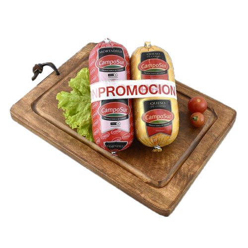 Pack mortadelín + queso de cerdo CAMPOSUR 800 g