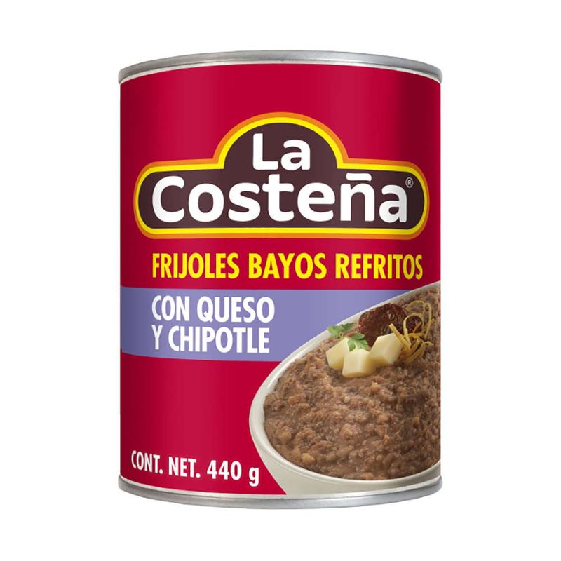 Frijoles-refritos-con-queso-y-chiplote-La-Costeña