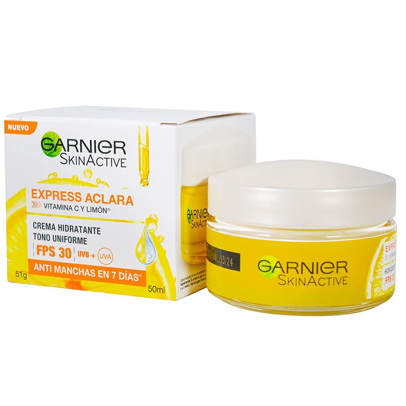 Crema-hidratante-GARNIE-Express-aclara-fps30-50-ml