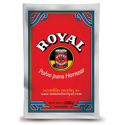 Polvo para hornear ROYAL 200 g